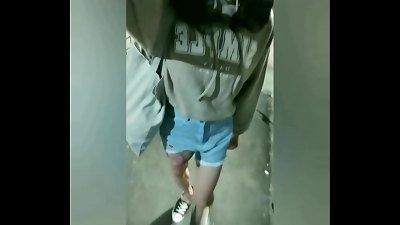 onanism and ejaculation on the street