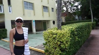 I met An asian woman At The Park in Miami Beach, blasted A ball sack In Her plums Hole! Asians Are Made To Be smash toys