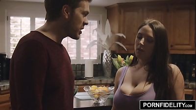 PORNFIDELITY Angela white hefty titties penetrated